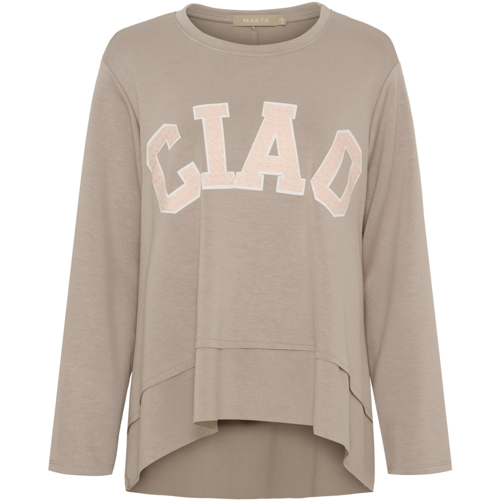 MARTA DU CHATEAU Marta du Chateau dam sweatshirt MdcCharline 85783 Sweatshirt Fango10