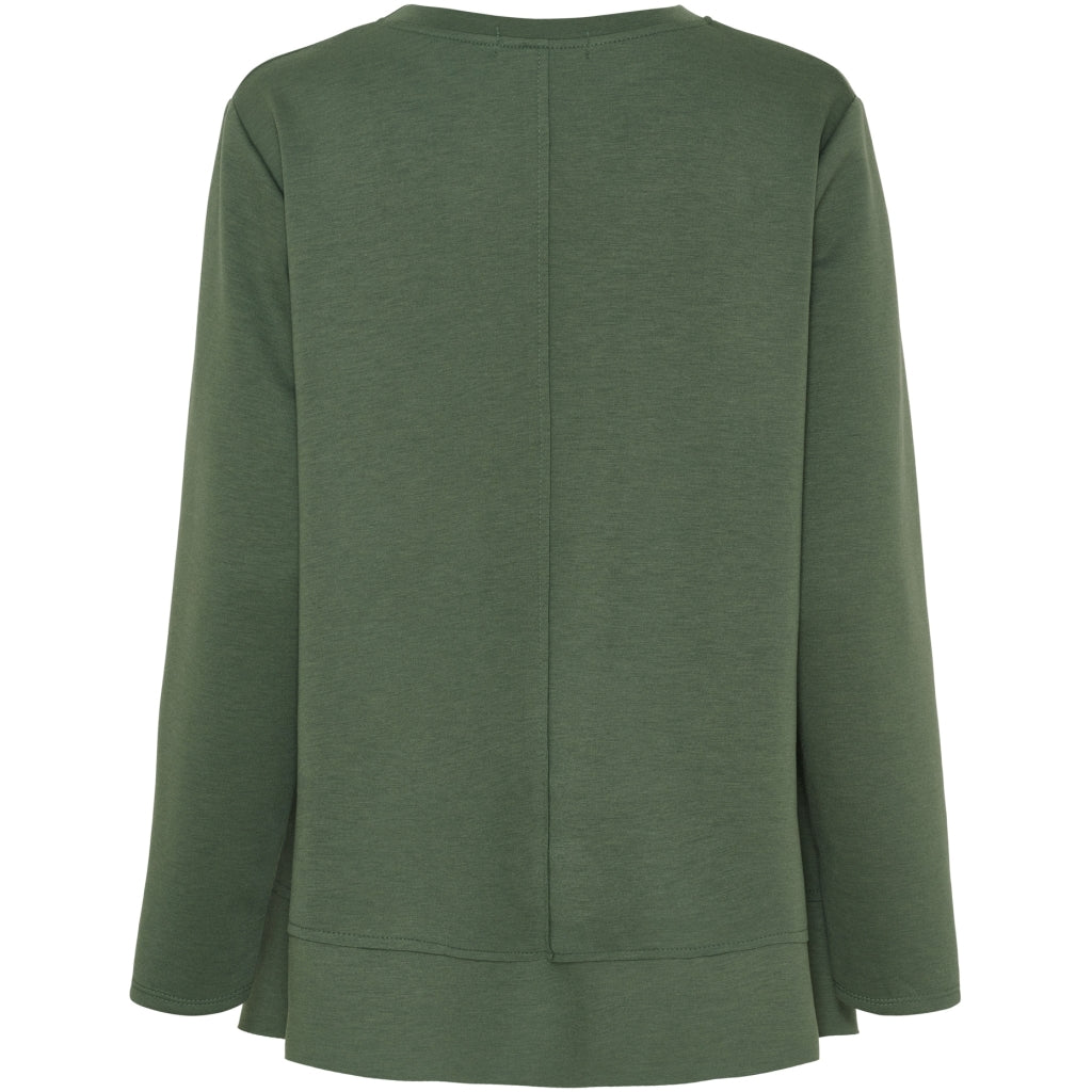 MARTA DU CHATEAU Marta du Chateau dam sweatshirt MdcCharline 85783 Sweatshirt Military