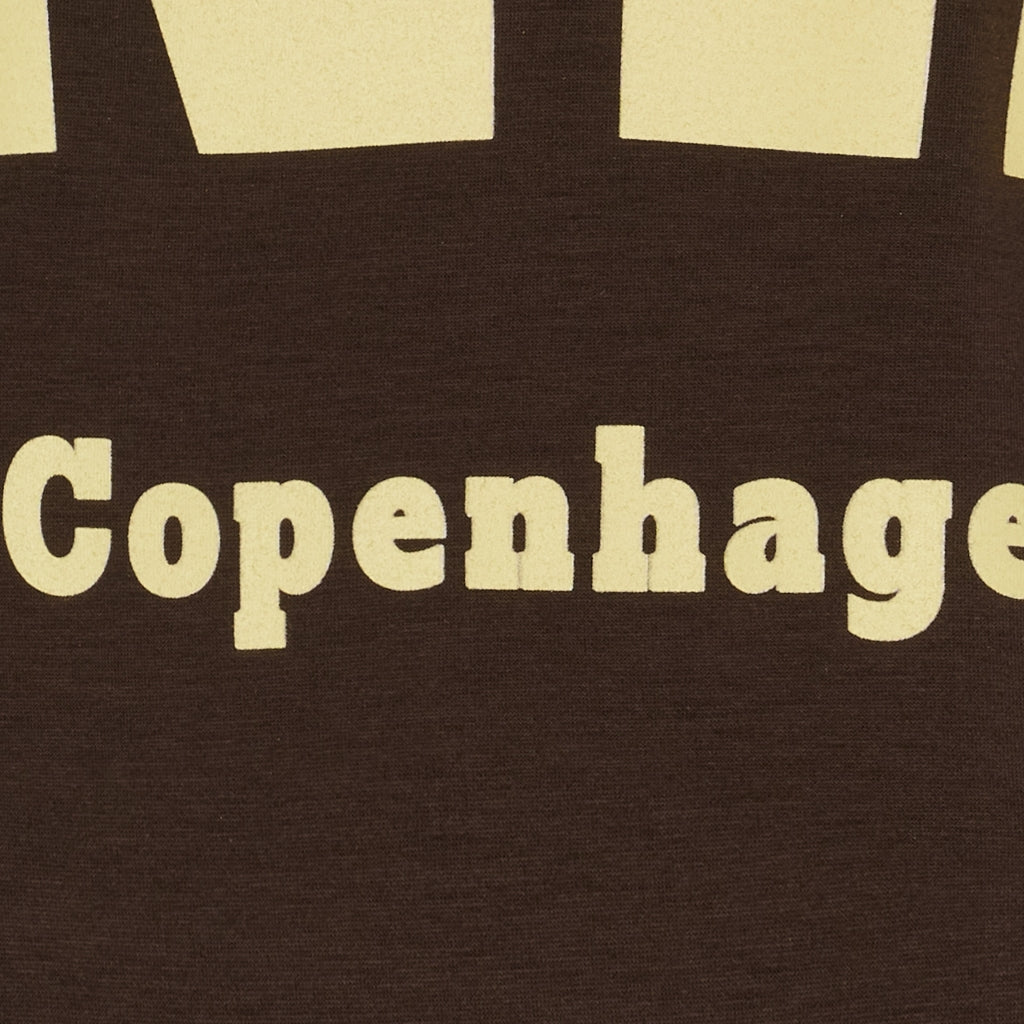 MARTA DU CHATEAU Marta du Chateau dam sweatshirt MdcHibiscus 22659 Sweatshirt Brown/Yellow