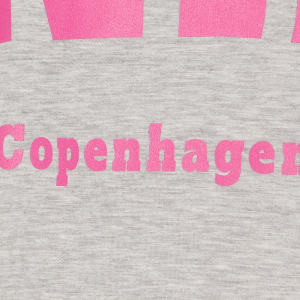 MARTA DU CHATEAU Marta du Chateau dam sweatshirt MdcHibiscus 22659 Sweatshirt Grey/Pink