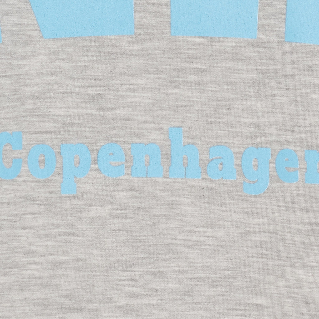 MARTA DU CHATEAU Marta du Chateau dam sweatshirt MdcHibiscus 22659 Sweatshirt Grey/Skyblue