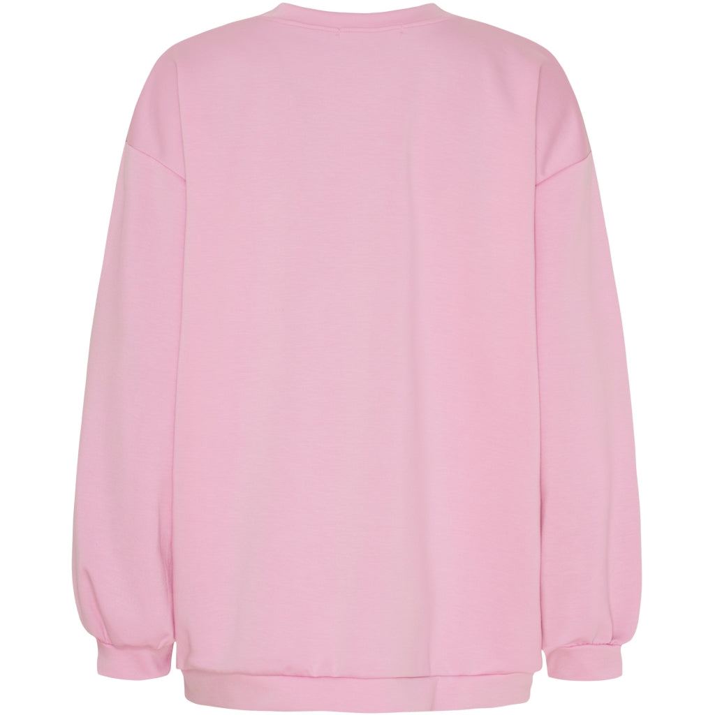 MARTA DU CHATEAU Marta du Chateau dam sweatshirt MdcHibiscus 22659 Sweatshirt Pink