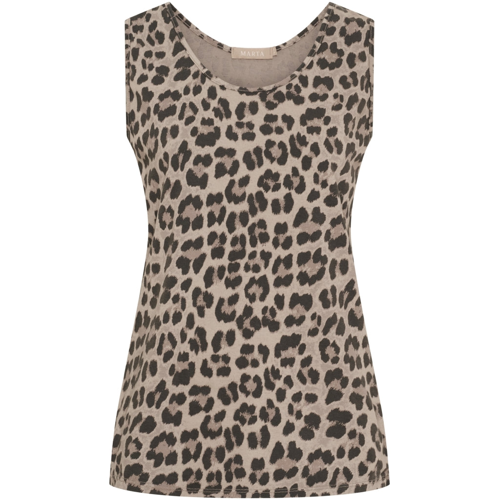 MARTA DU CHATEAU Marta du Chateau dam top MdcAngeline 2499 Top Beige camo