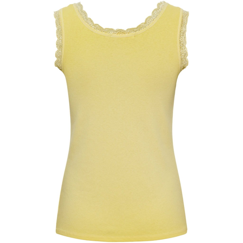 MARTA DU CHATEAU Marta du Chateau dam top MdcAngeline 2499 Top Butter Yellow