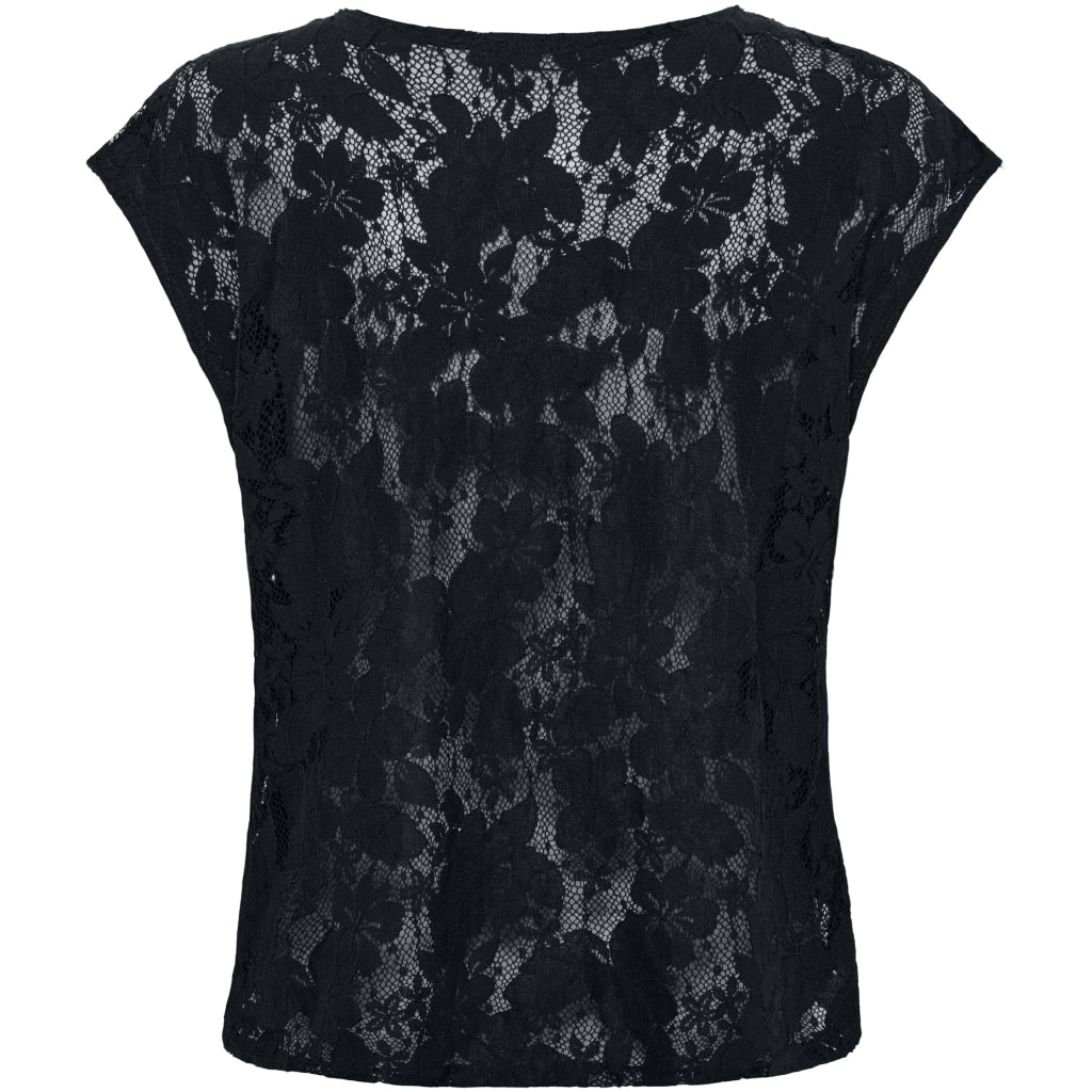 MARTA DU CHATEAU Marta du Chateau dam top MdcZorina 85661 Top Black