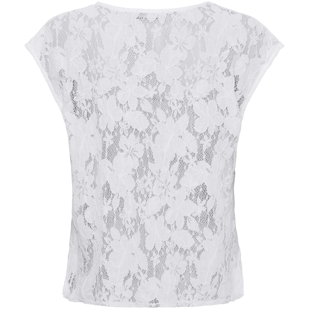 MARTA DU CHATEAU Marta du Chateau dam top MdcZorina 85661 Top White