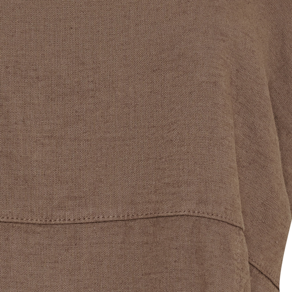 MARTA DU CHATEAU Marta du Chateau dam topp MdcAbby 258642 Top Cold brown