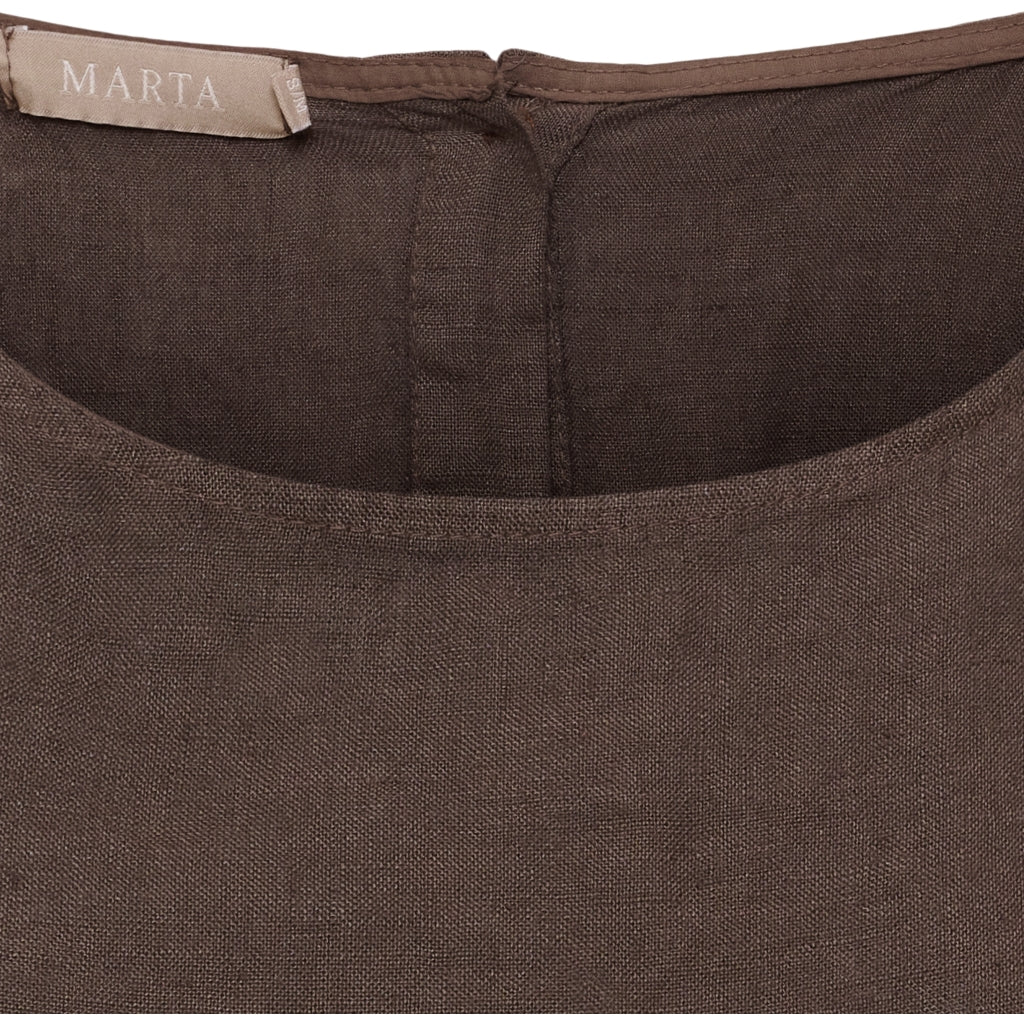 MARTA DU CHATEAU Marta du Chateau dam topp MdcAlessia 258917 Top Mocca