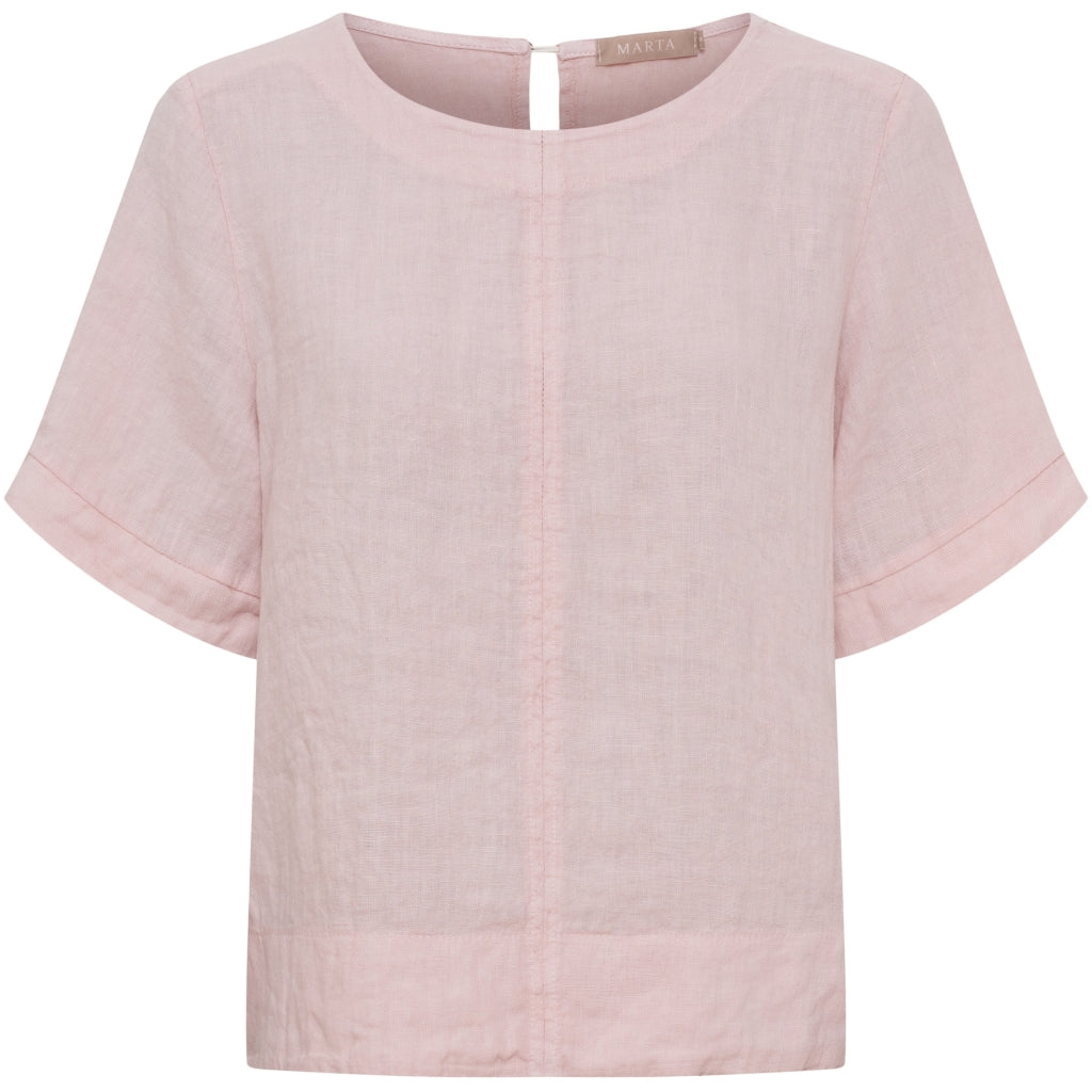 MARTA DU CHATEAU Marta du Chateau dam topp MdcCeyla TC268010 Top Cipria