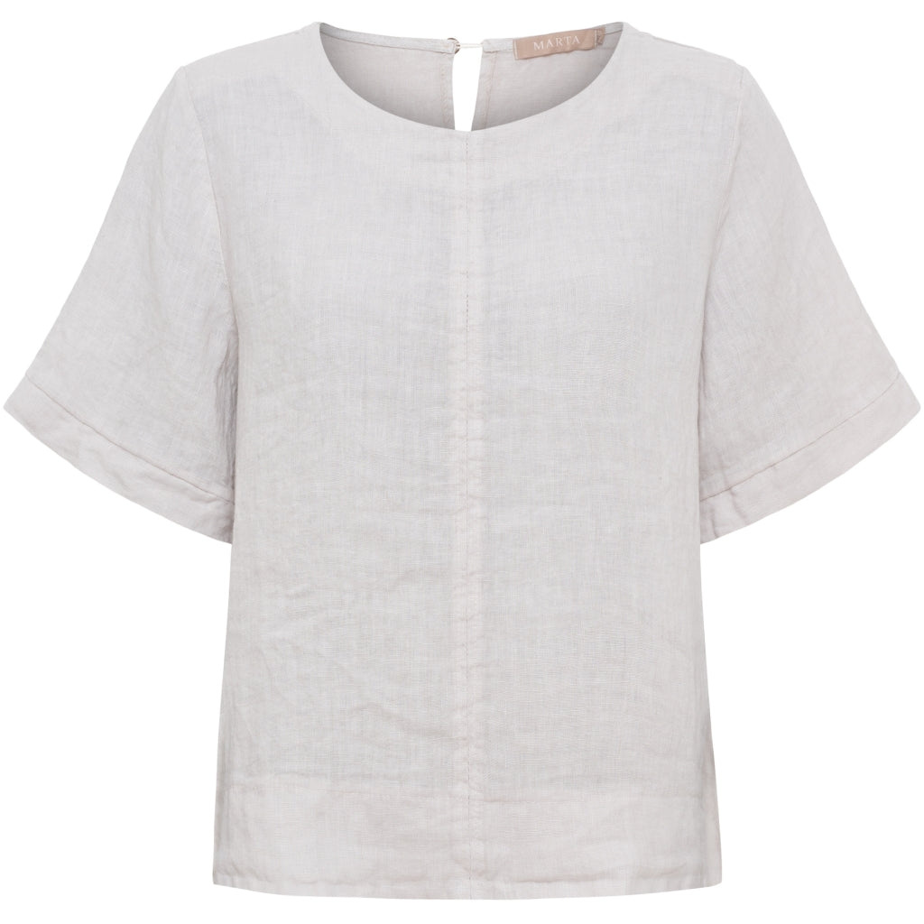 MARTA DU CHATEAU Marta du Chateau dam topp MdcCeyla TC268010 Top Sabbia