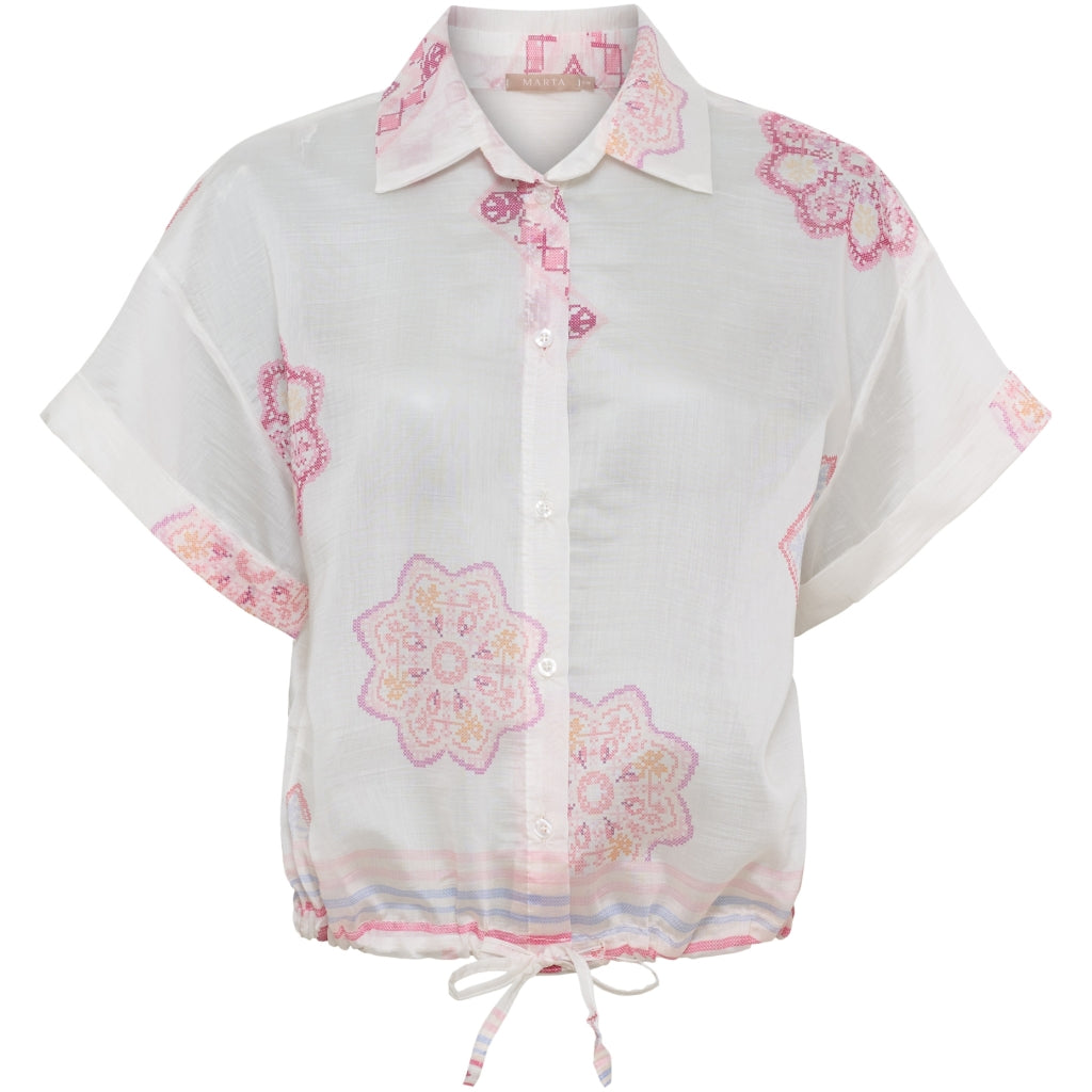 MARTA DU CHATEAU Marta du Chateau dam topp MdcCyrilla 25154 Shirt Rosa