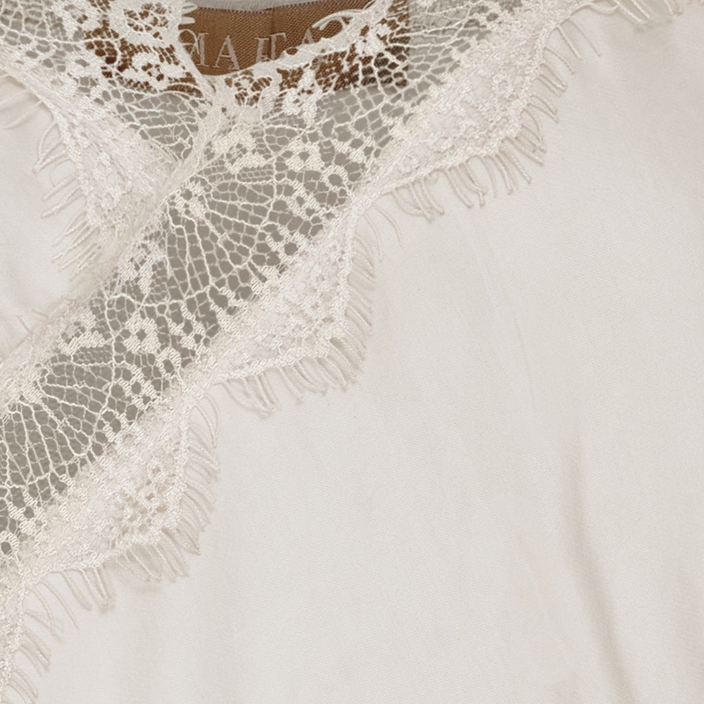 MARTA DU CHATEAU Marta du Chateau dam topp MdcDream 23408 Top Mandorla Beige