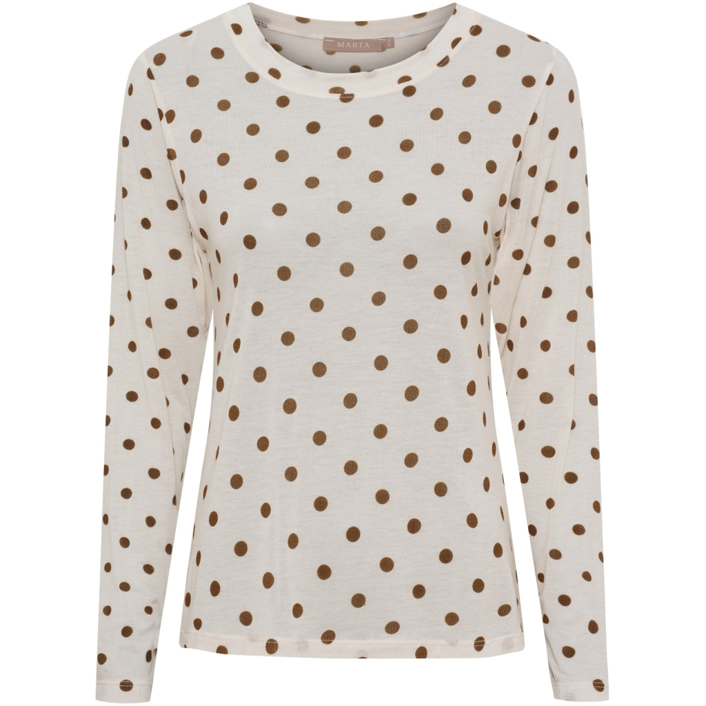 MARTA DU CHATEAU Marta du Chateau dam topp MdcElissa 7914 Top Beige1259tpu
