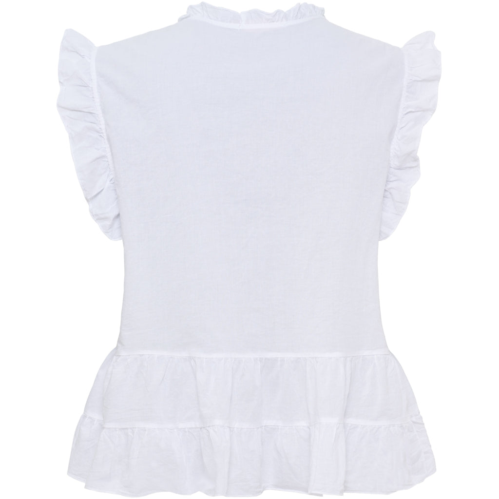 MARTA DU CHATEAU Marta du Chateau dam topp MdcEmira TC68181 Top White