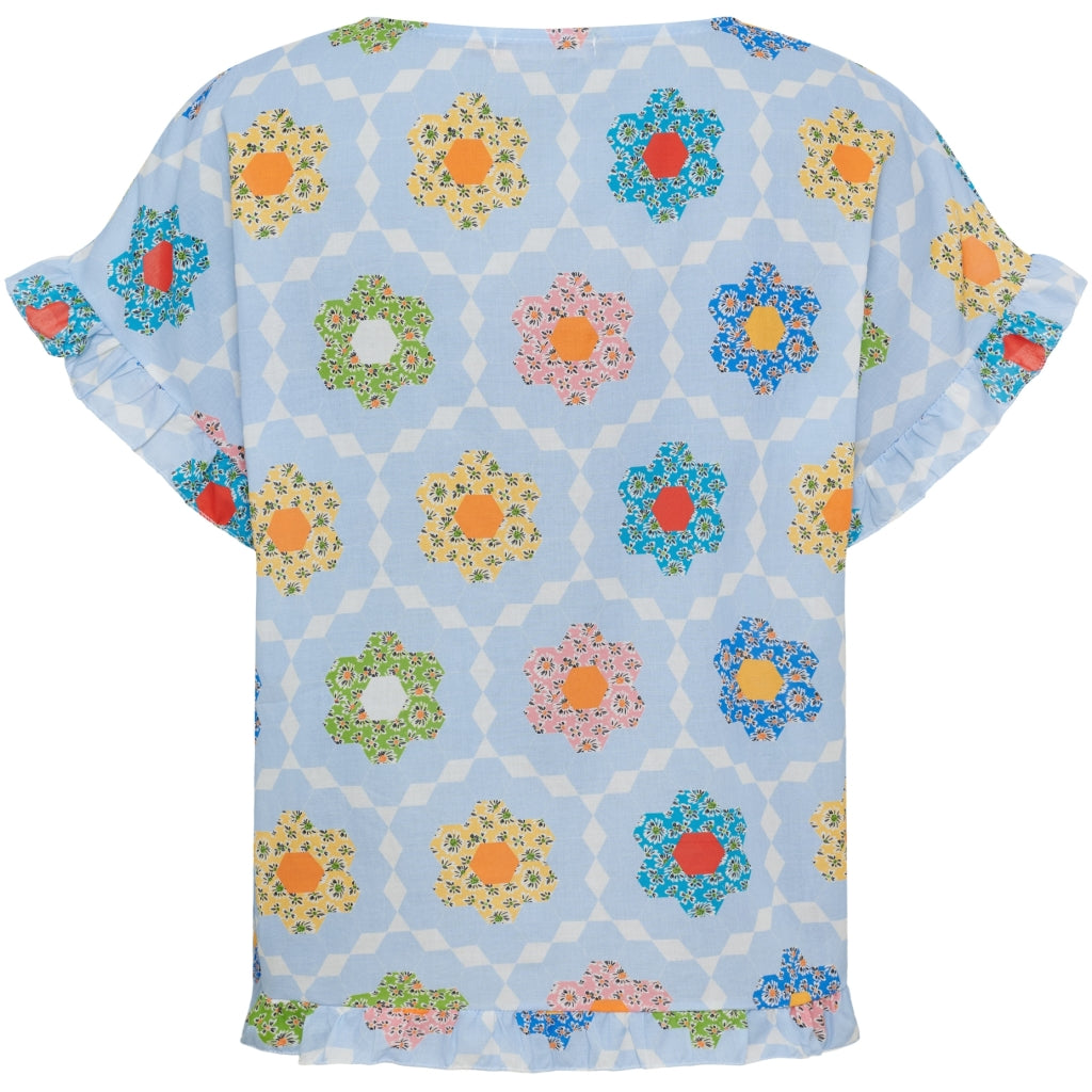 MARTA DU CHATEAU Marta du Chateau dam topp MdcKasimira 268483 Top LightBlueIPA1401D2