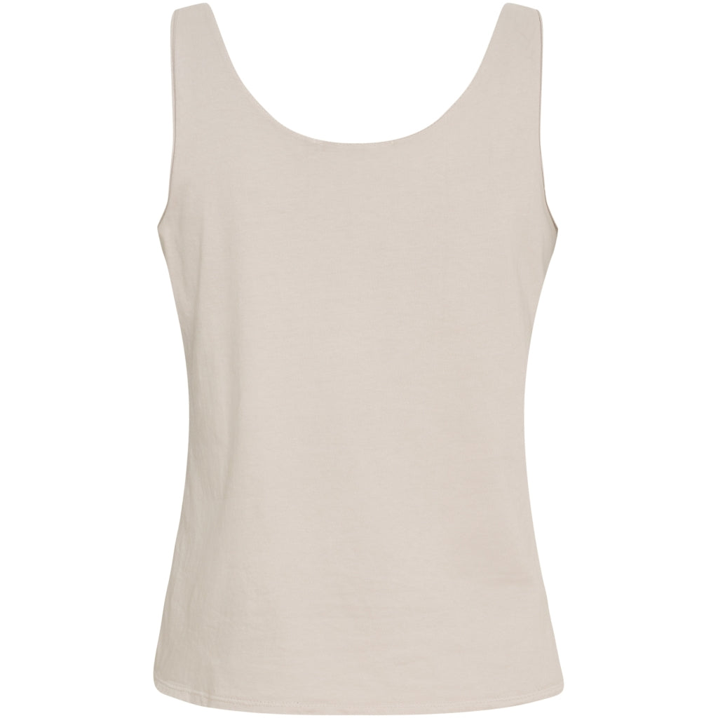 MARTA DU CHATEAU Marta du Chateau dam topp MdcLine 25808 Top Beige