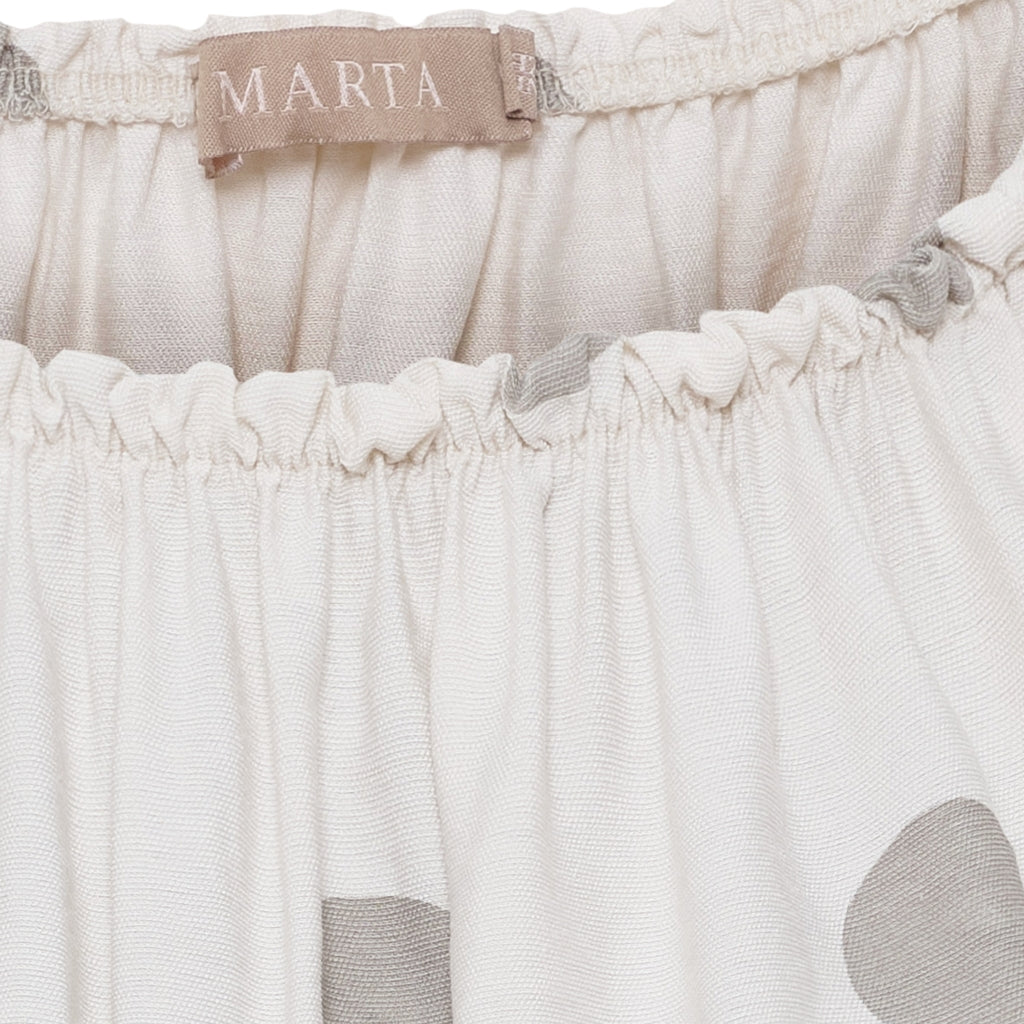 MARTA DU CHATEAU Marta du Chateau dam topp MdcLuciana 26136 Top Beige