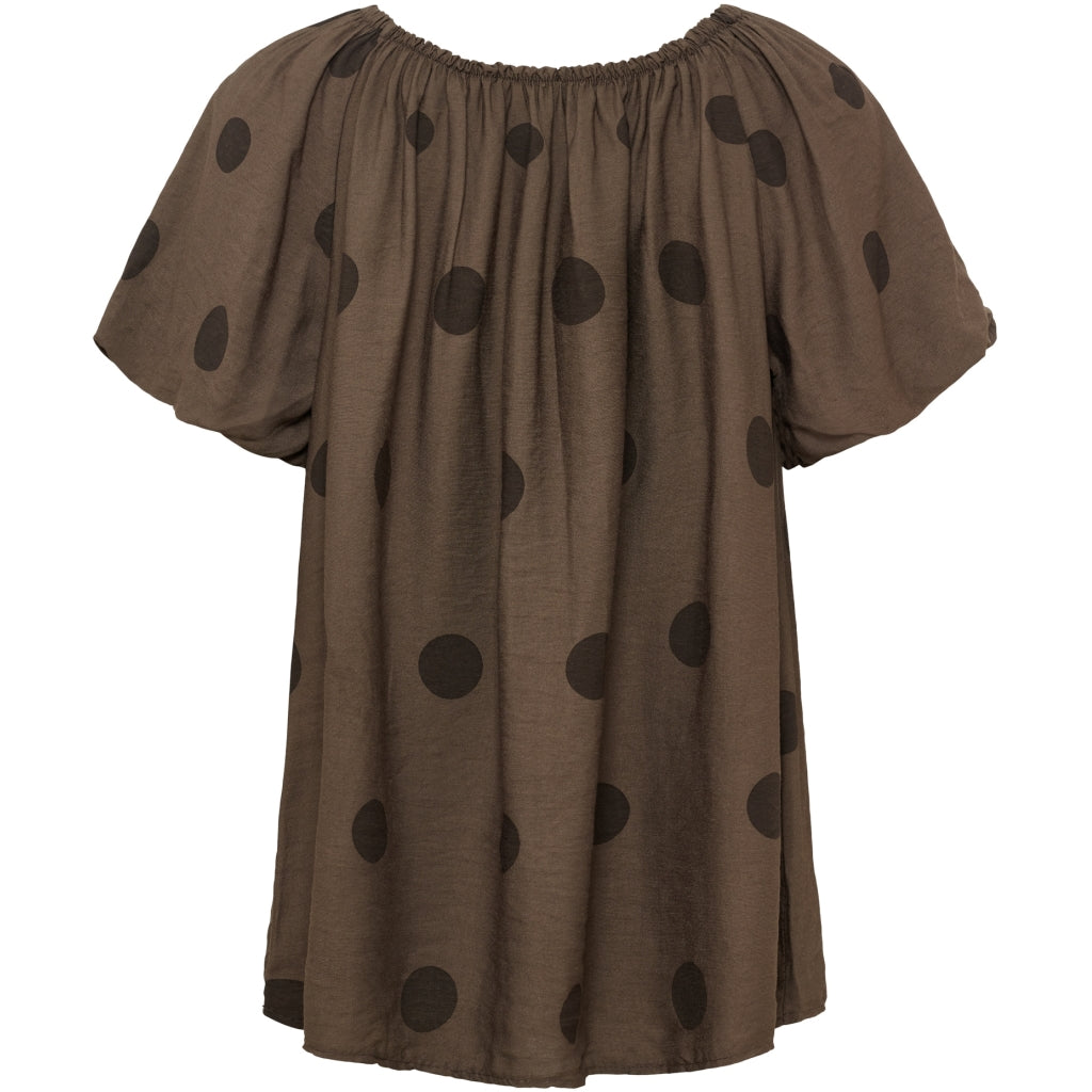 MARTA DU CHATEAU Marta du Chateau dam topp MdcLuciana 26136 Top Brown