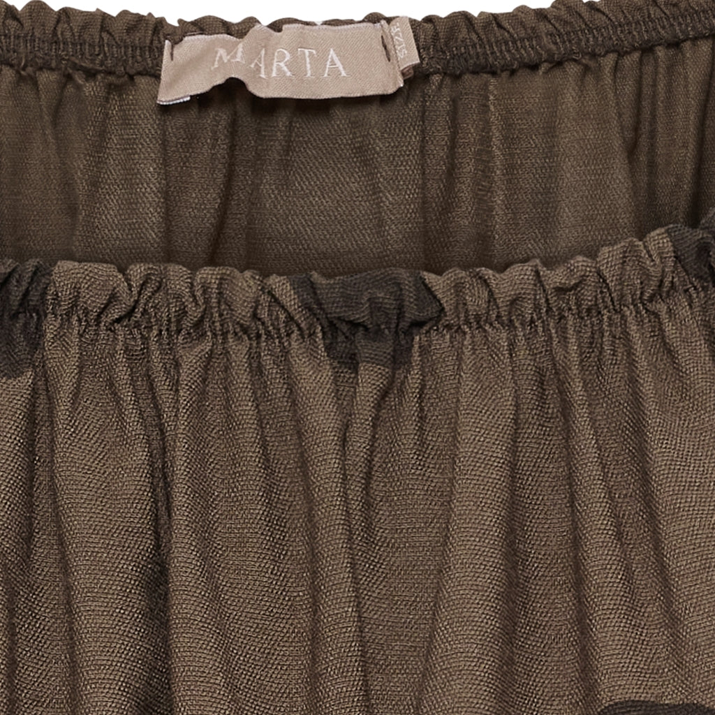 MARTA DU CHATEAU Marta du Chateau dam topp MdcLuciana 26136 Top Brown