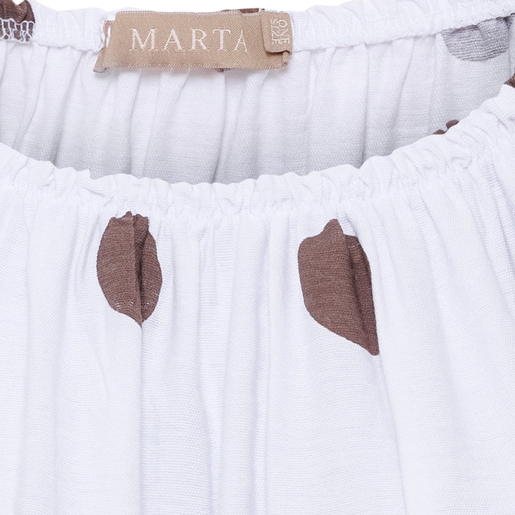 MARTA DU CHATEAU Marta du Chateau dam topp MdcLuciana 26136 Top White