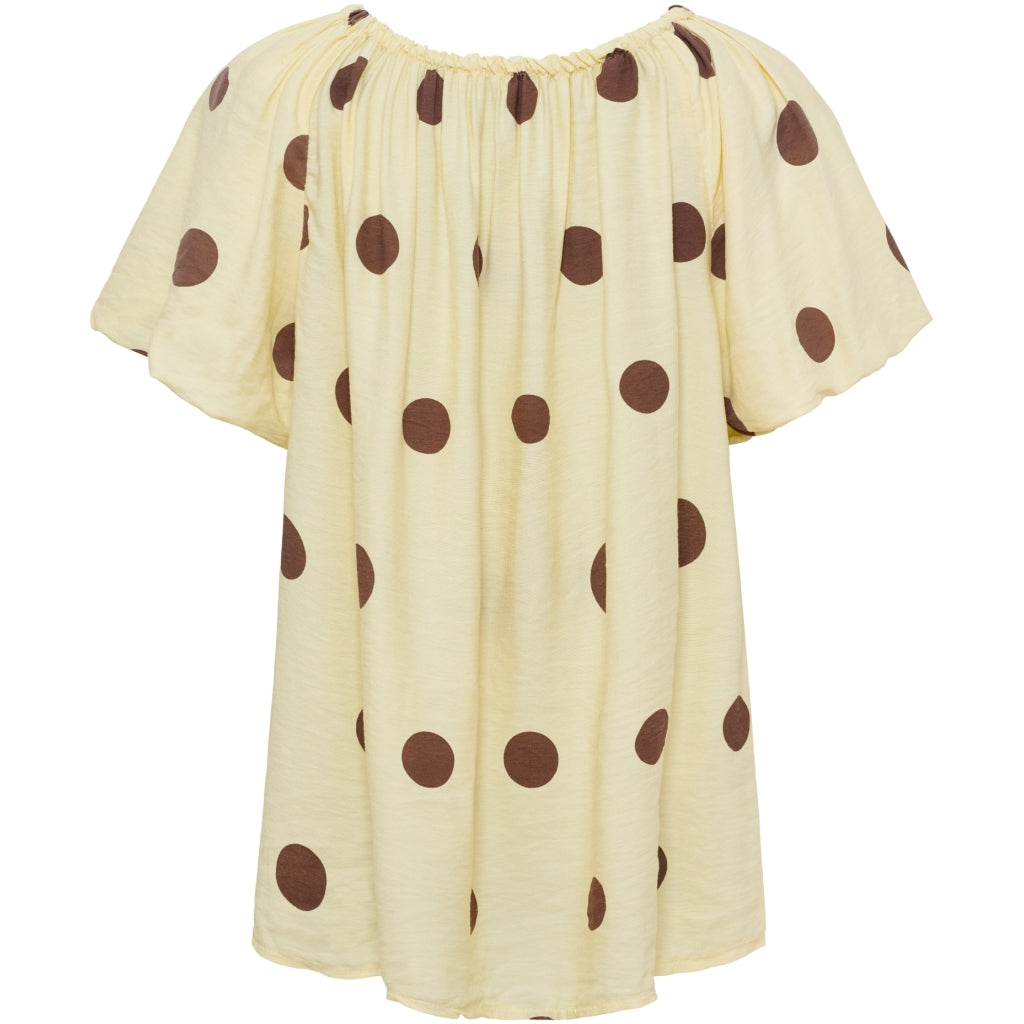MARTA DU CHATEAU Marta du Chateau dam topp MdcLuciana 26136 Top Yellow