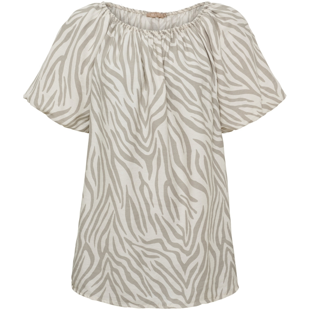 MARTA DU CHATEAU Marta du Chateau dam topp MdcLuciana 26136 Top Beige