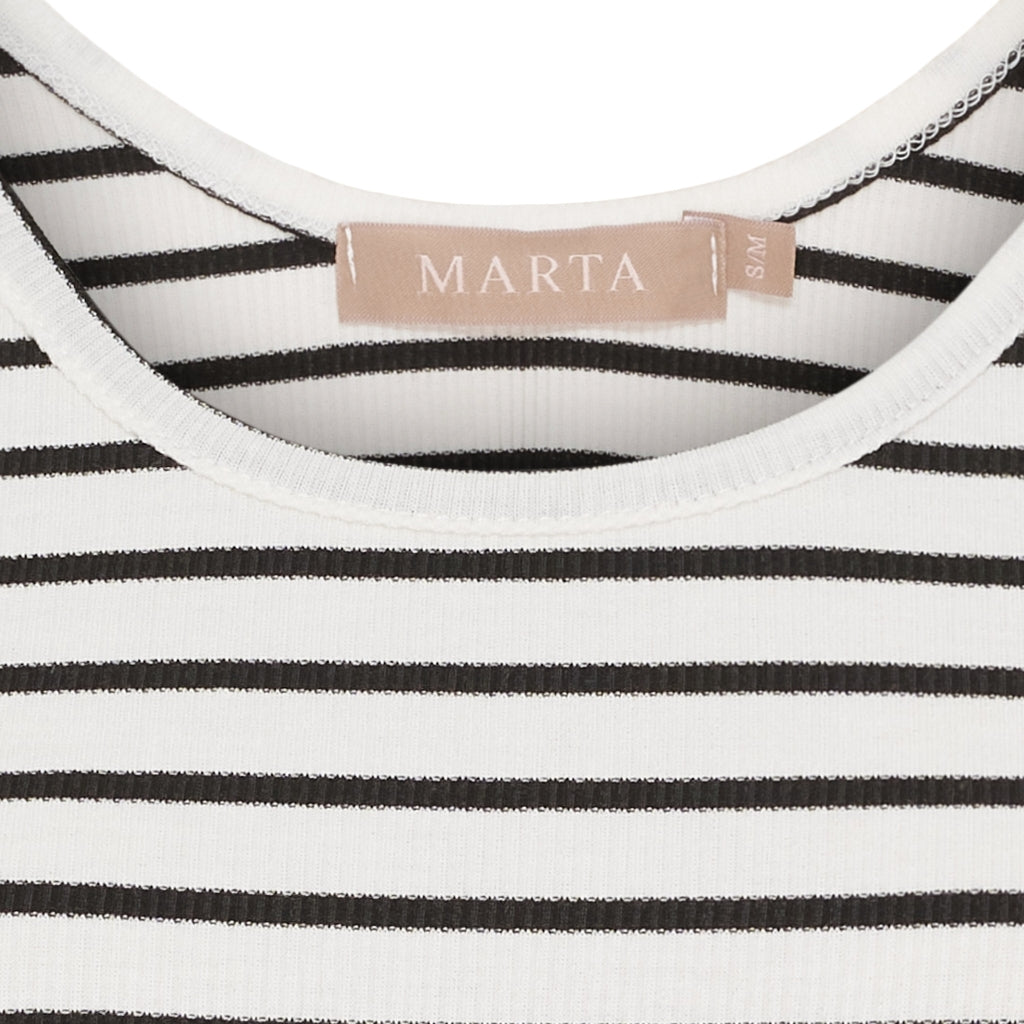 MARTA DU CHATEAU Marta du Chateau dam topp MdcMarina 2499/B Top Black