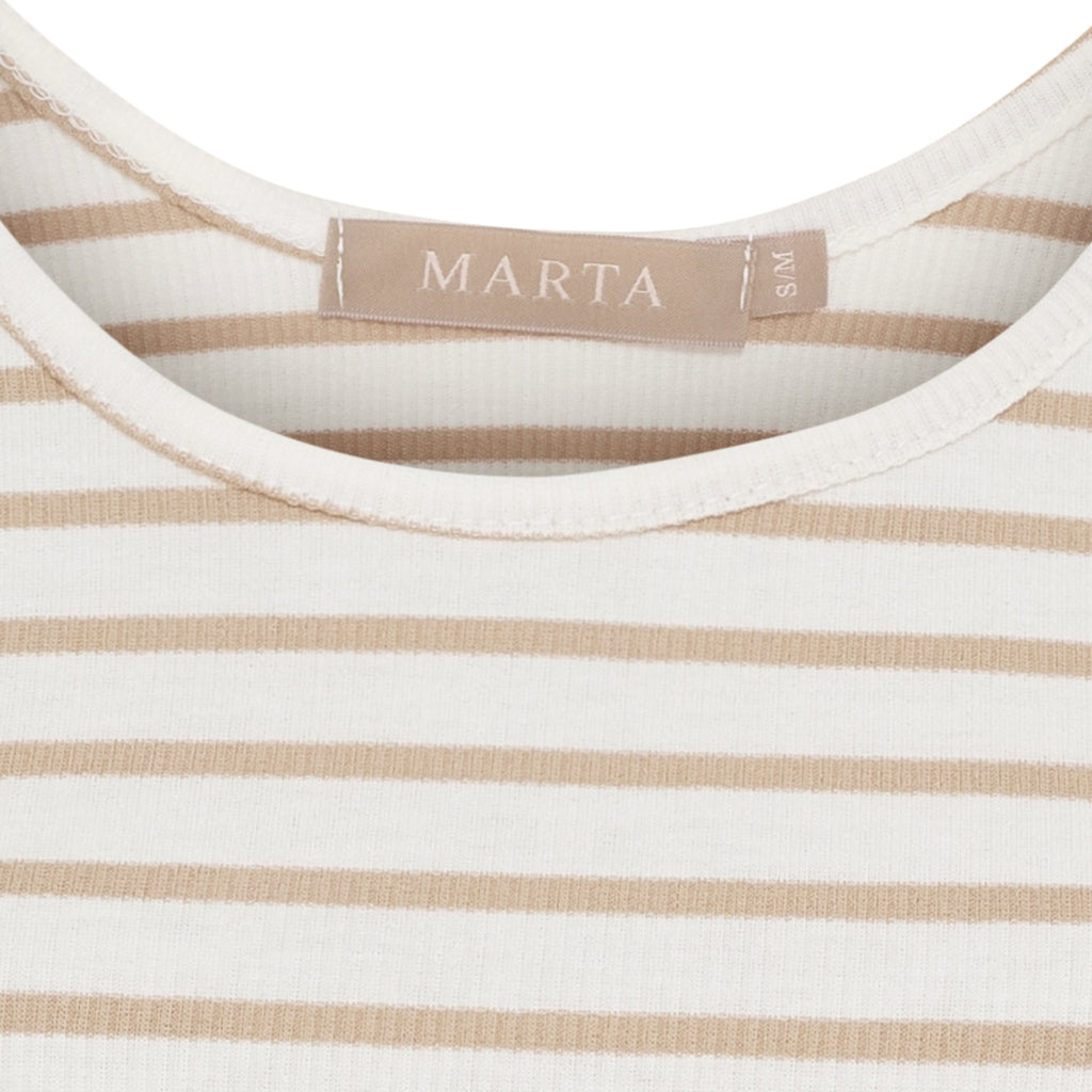 MARTA DU CHATEAU Marta du Chateau dam topp MdcMarina 2499/B Top Fango