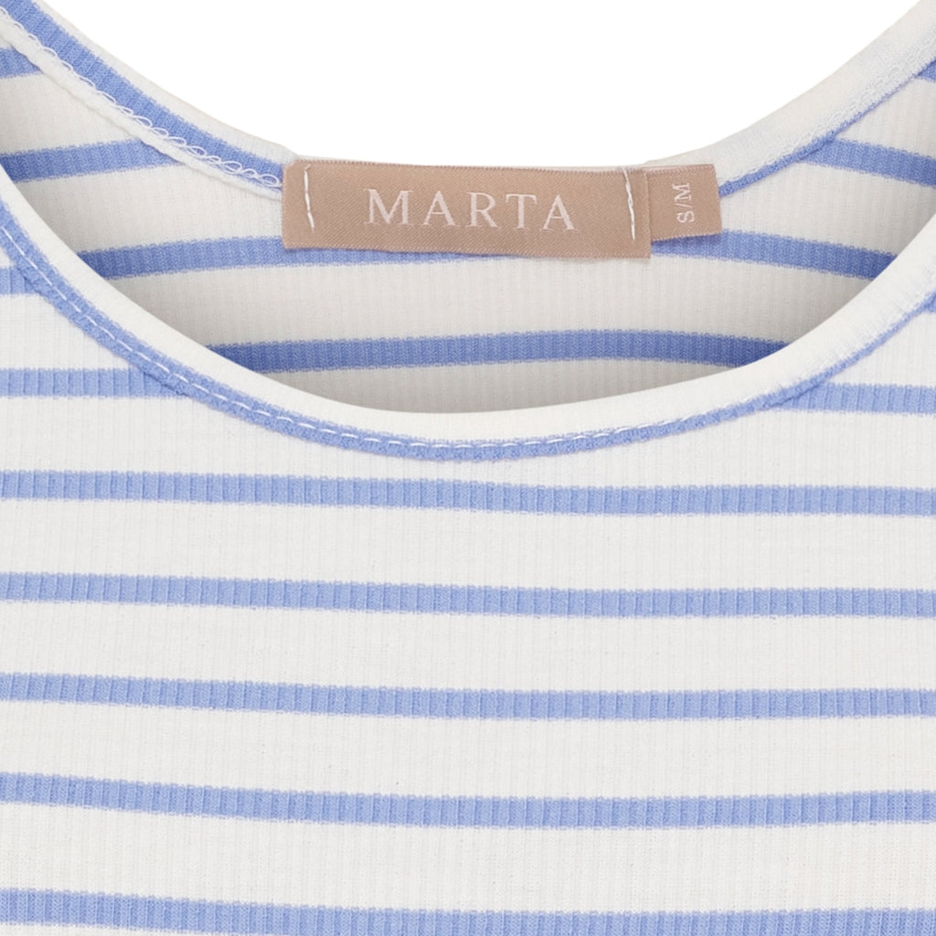 MARTA DU CHATEAU Marta du Chateau dam topp MdcMarina 2499/B Top Sky Blue