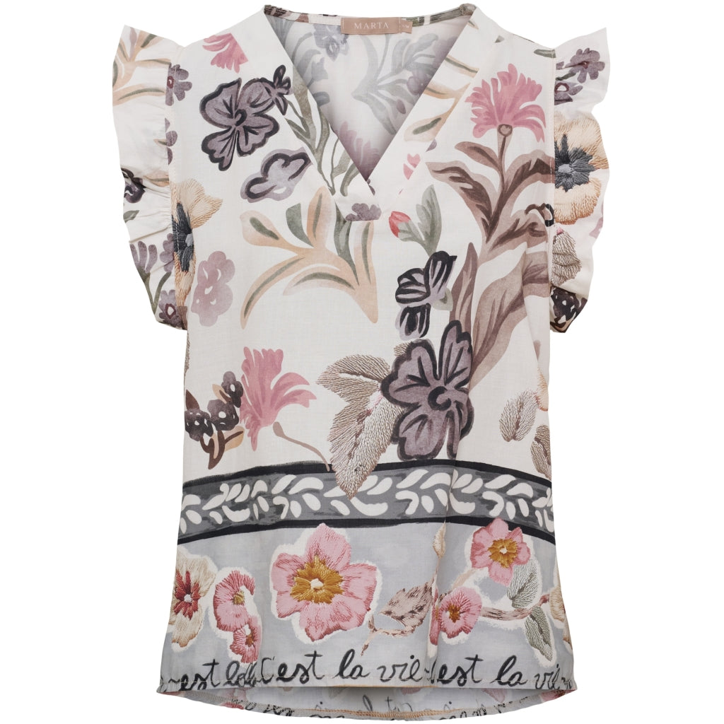 MARTA DU CHATEAU Marta du Chateau dam topp MdcMarita 85573 Shirt Black