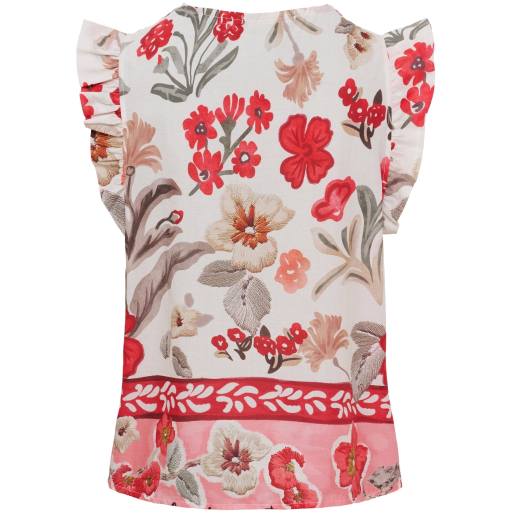 MARTA DU CHATEAU Marta du Chateau dam topp MdcMarita 85573 Shirt Red