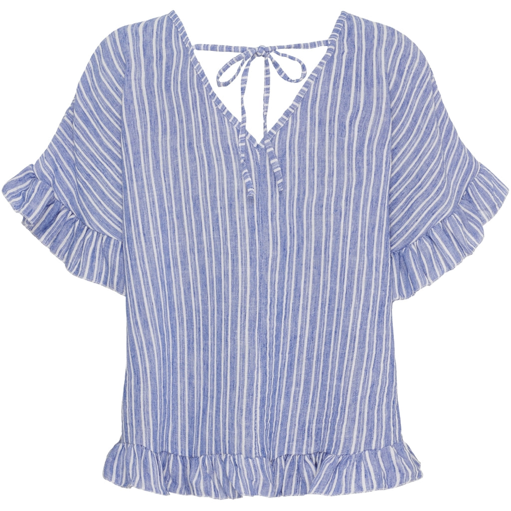 MARTA DU CHATEAU Marta du Chateau dam topp MdcMatilda 8464 Top Blue Jeans