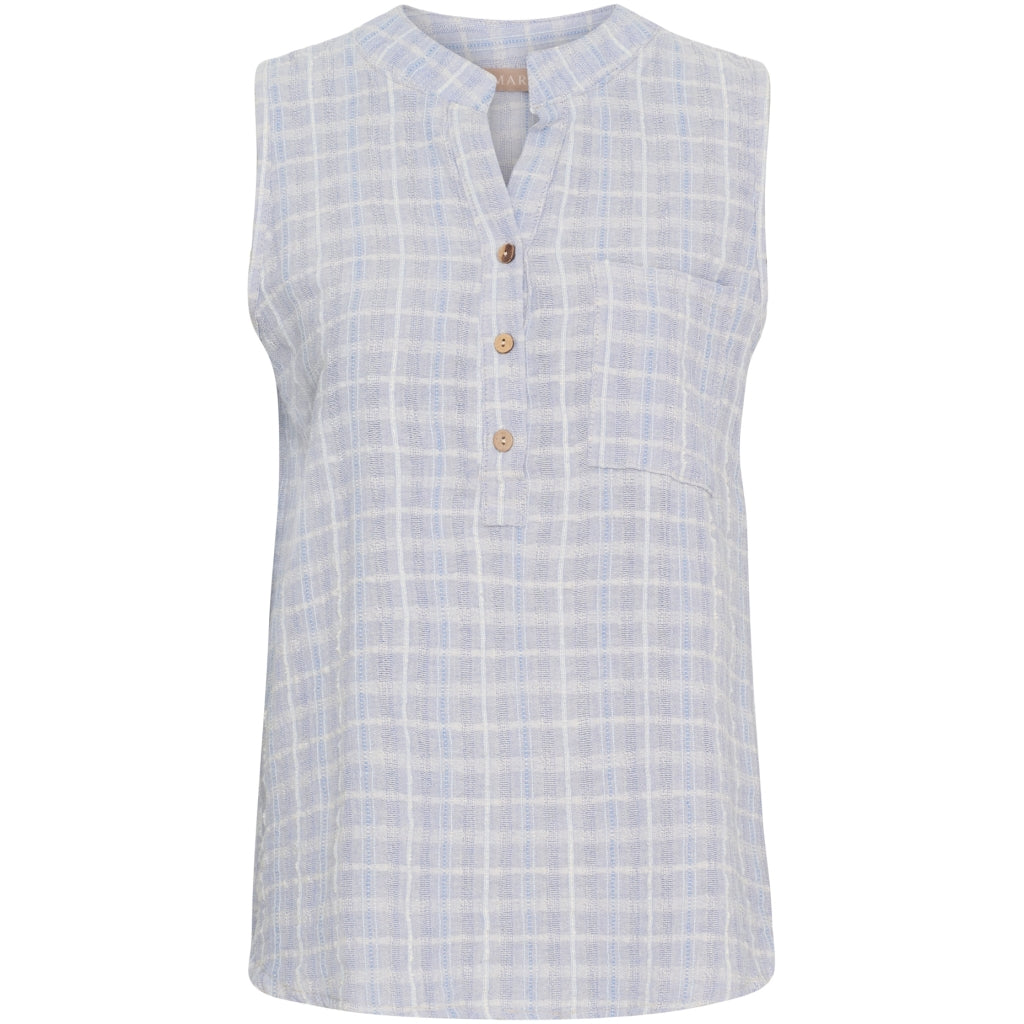 MARTA DU CHATEAU Marta du Chateau dam topp MdcNatalia 7227 Shirt Celeste3