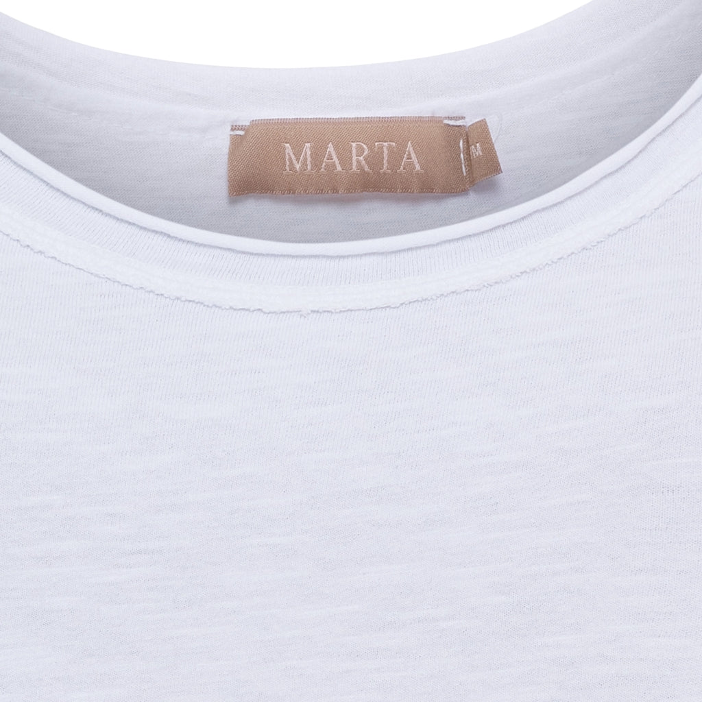 MARTA DU CHATEAU Marta du Chateau dam topp MdcNessa 31028 Top White