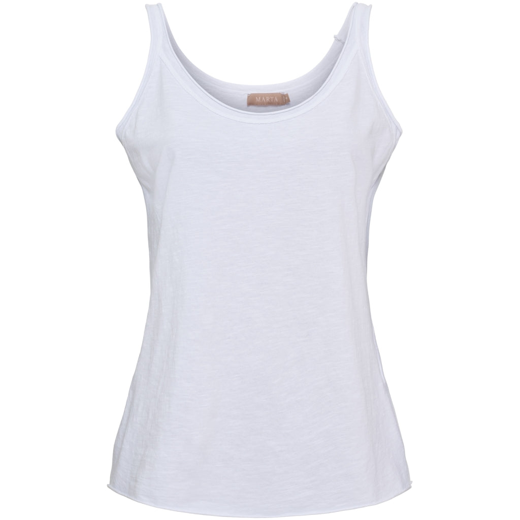 MARTA DU CHATEAU Marta du Chateau dam topp MdcNessa 31028 Top White
