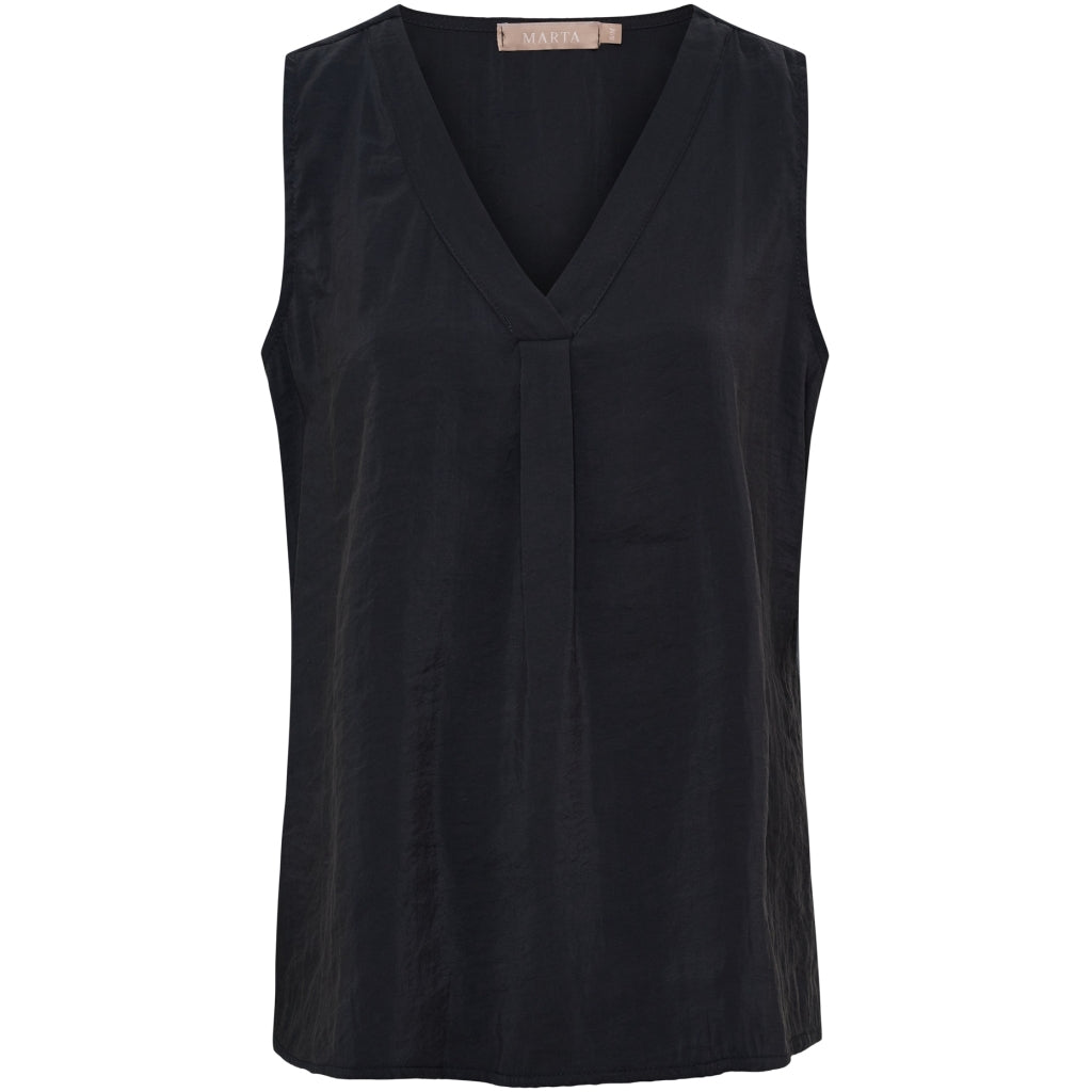 MARTA DU CHATEAU Marta du Chateau dam topp MdcOpaline 68332M Top Black