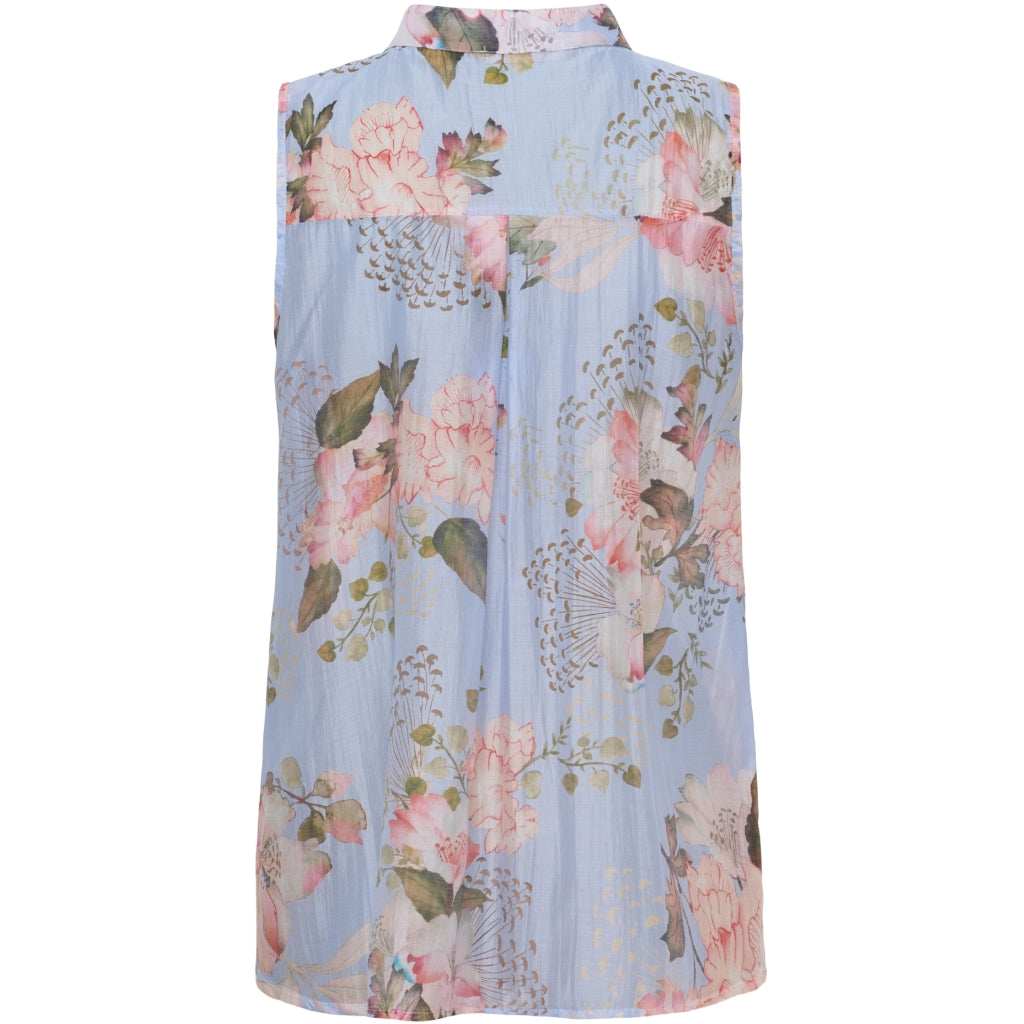 MARTA DU CHATEAU Marta du Chateau dam topp MdcRaya 7284 Shirt Celeste