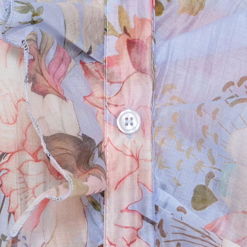 MARTA DU CHATEAU Marta du Chateau dam topp MdcRaya 7284 Shirt Celeste