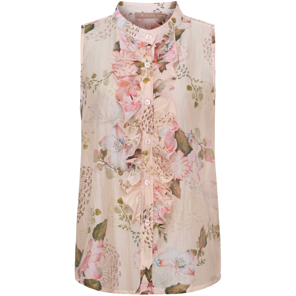 MARTA DU CHATEAU Marta du Chateau dam topp MdcRaya 7284 Shirt Rosa