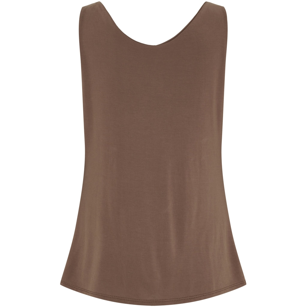 MARTA DU CHATEAU Marta du Chateau dam topp MdcVeronika 82107 Top Brown