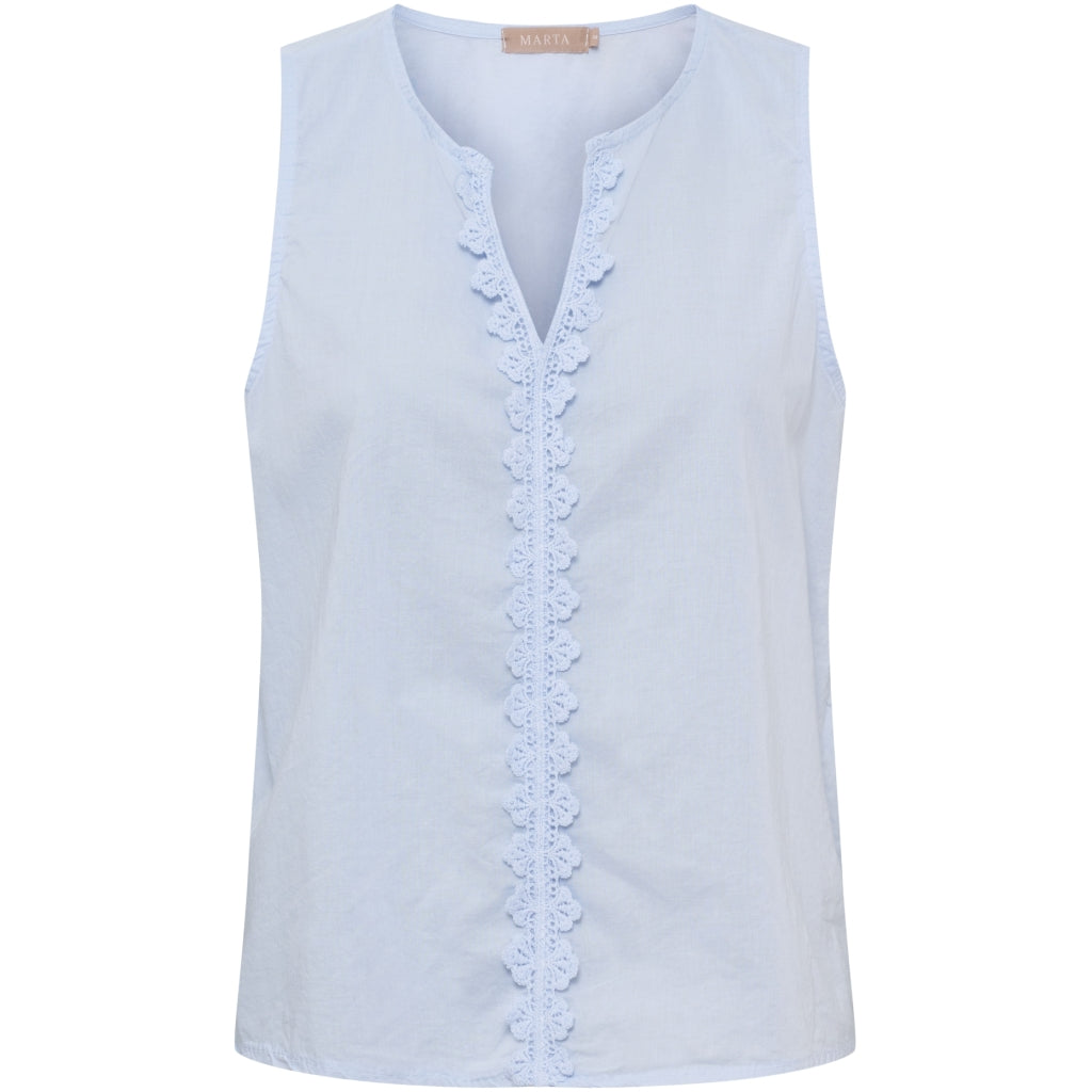 MARTA DU CHATEAU Marta du Chateau dam topp MdcVienna 68503M Top Cielo