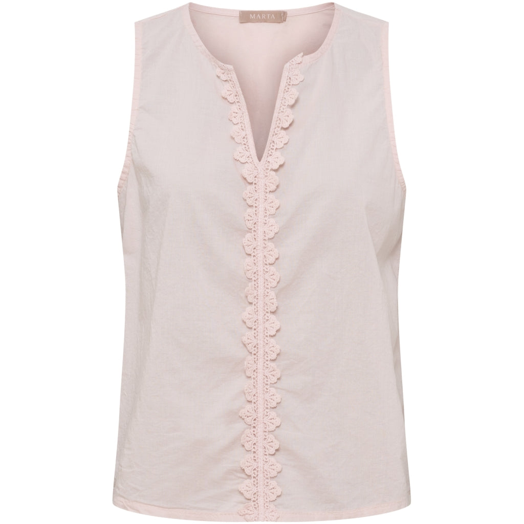 MARTA DU CHATEAU Marta du Chateau dam topp MdcVienna 68503M Top Cipria