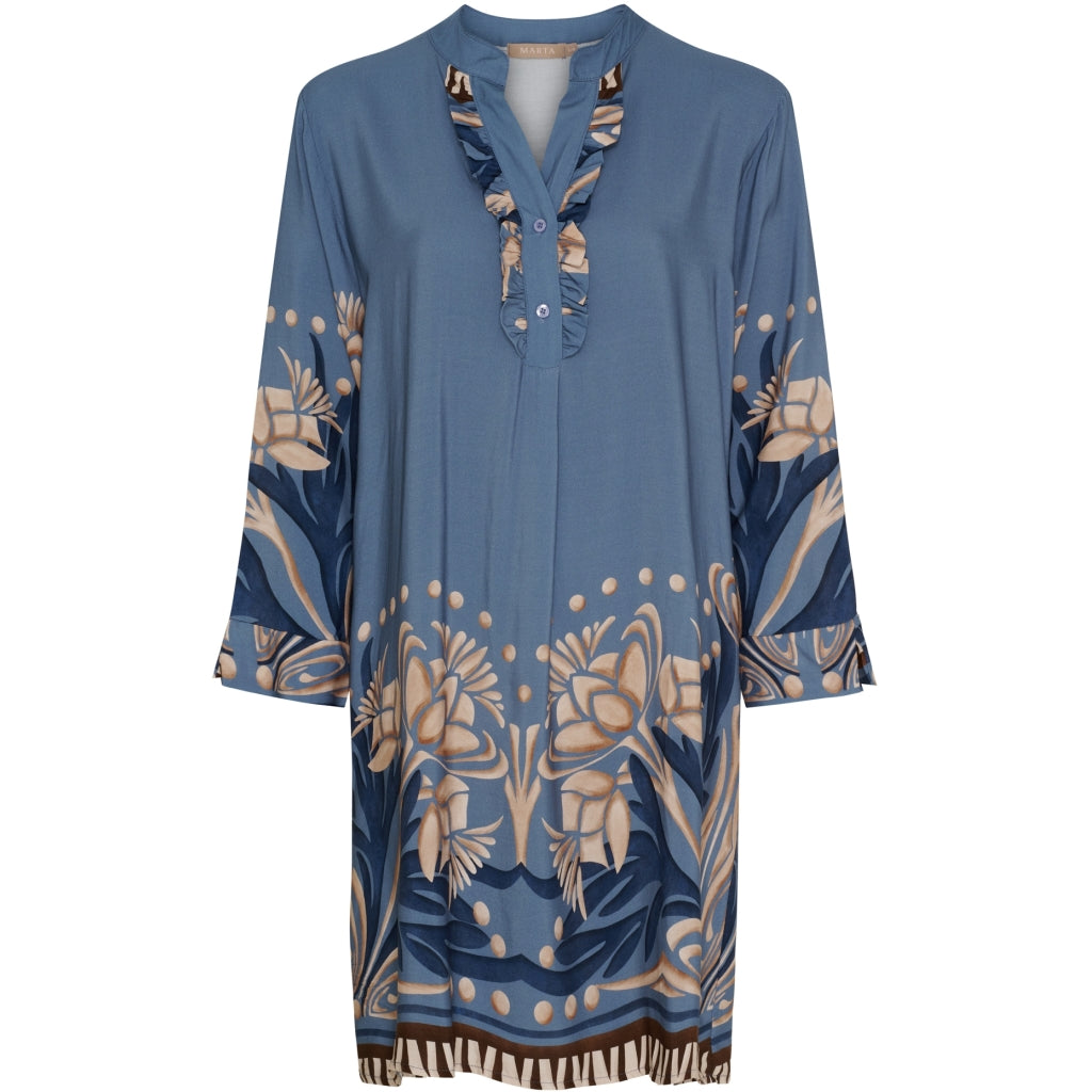 MARTA DU CHATEAU Marta du Chateau dam tunika MdcCapri 2604B Tunica JeansNG313BA