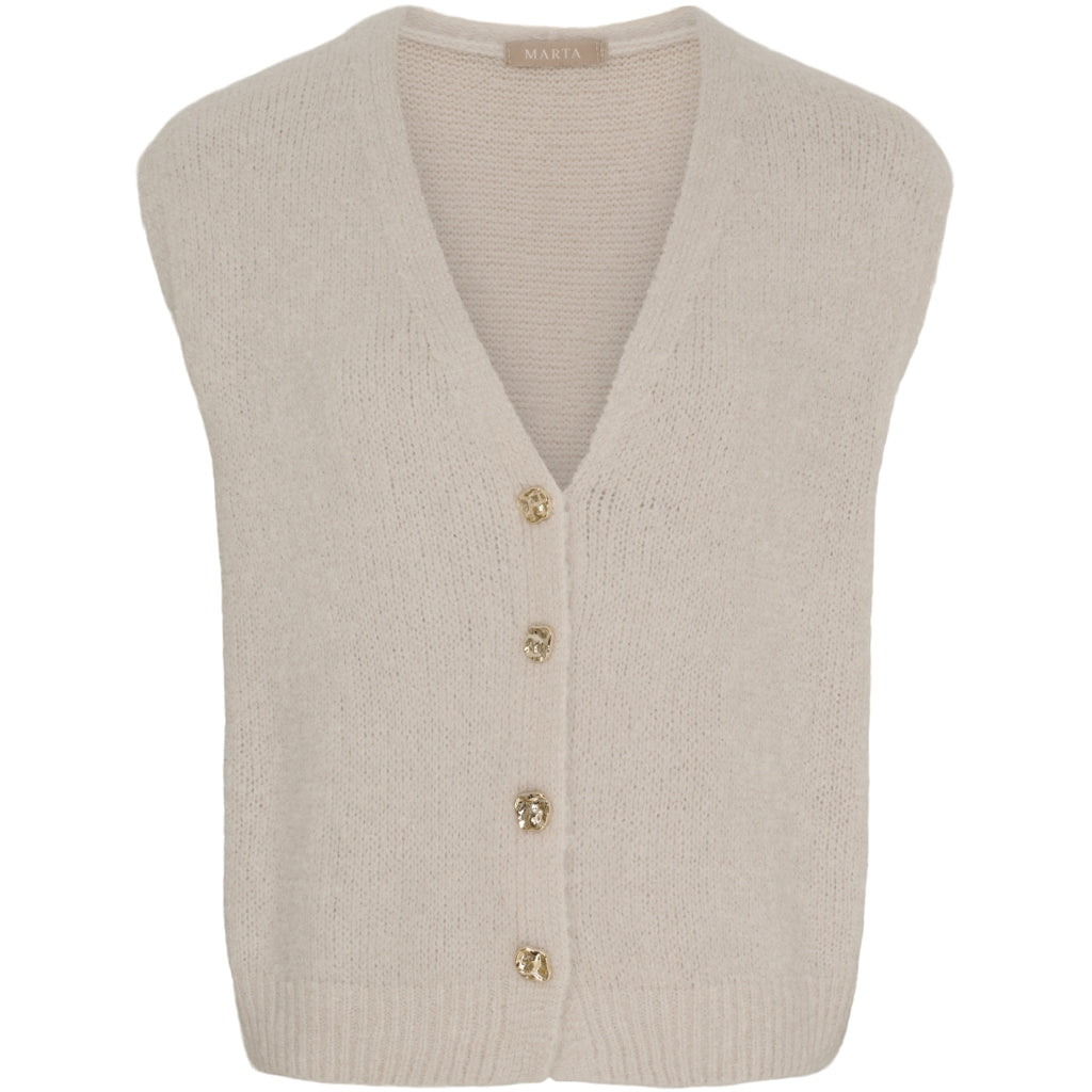 MARTA DU CHATEAU Marta du Chateau dam väst MdcAmara 5215 Vest Beige
