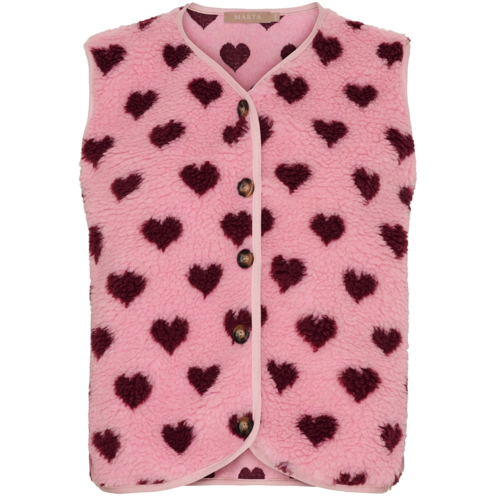 MARTA DU CHATEAU Marta du Chateau dam väst MdcDahlia 25710 Vest Rosa/Bordeaux