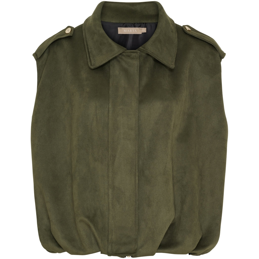 MARTA DU CHATEAU Marta du Chateau dam väst MdcSasha 7919 Vest Military