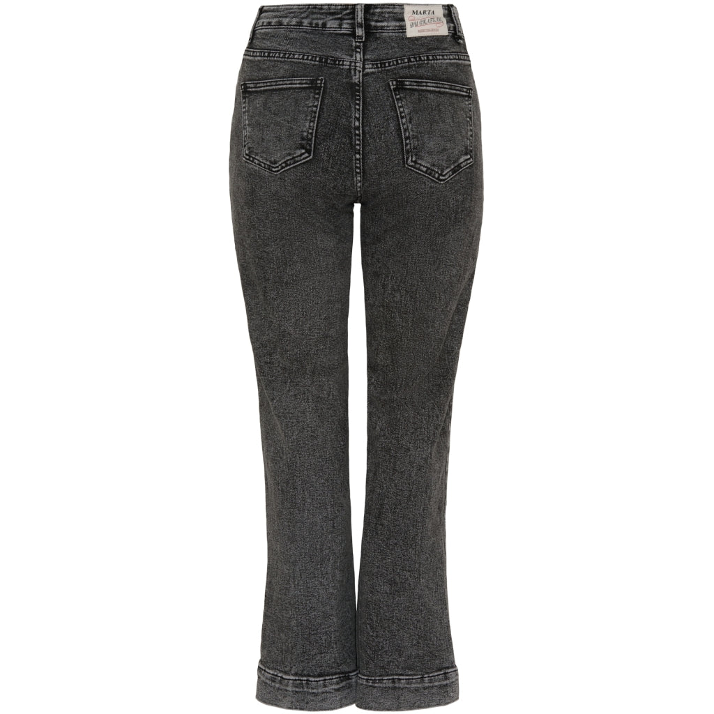 MARTA DU CHATEAU Marta du Chateau dame bukser MdcEmelda Mdc185-26187-1 Jeans Dark Blue Denim