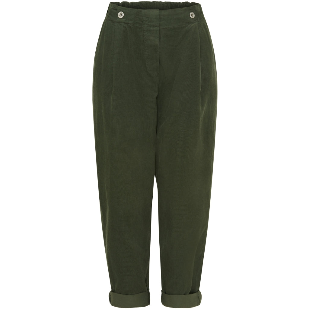 MARTA DU CHATEAU Marta du Chateau dam byxor MdcGenevieve 246122 Pant Military3089