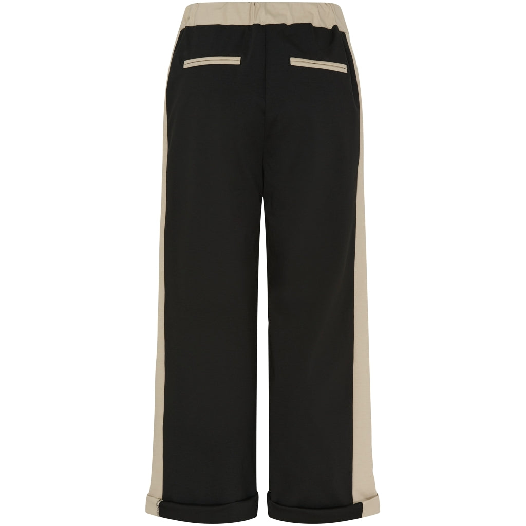 MARTA DU CHATEAU Marta du Chateau dame bukser MdcLupita 69236 Pant Black/Beige