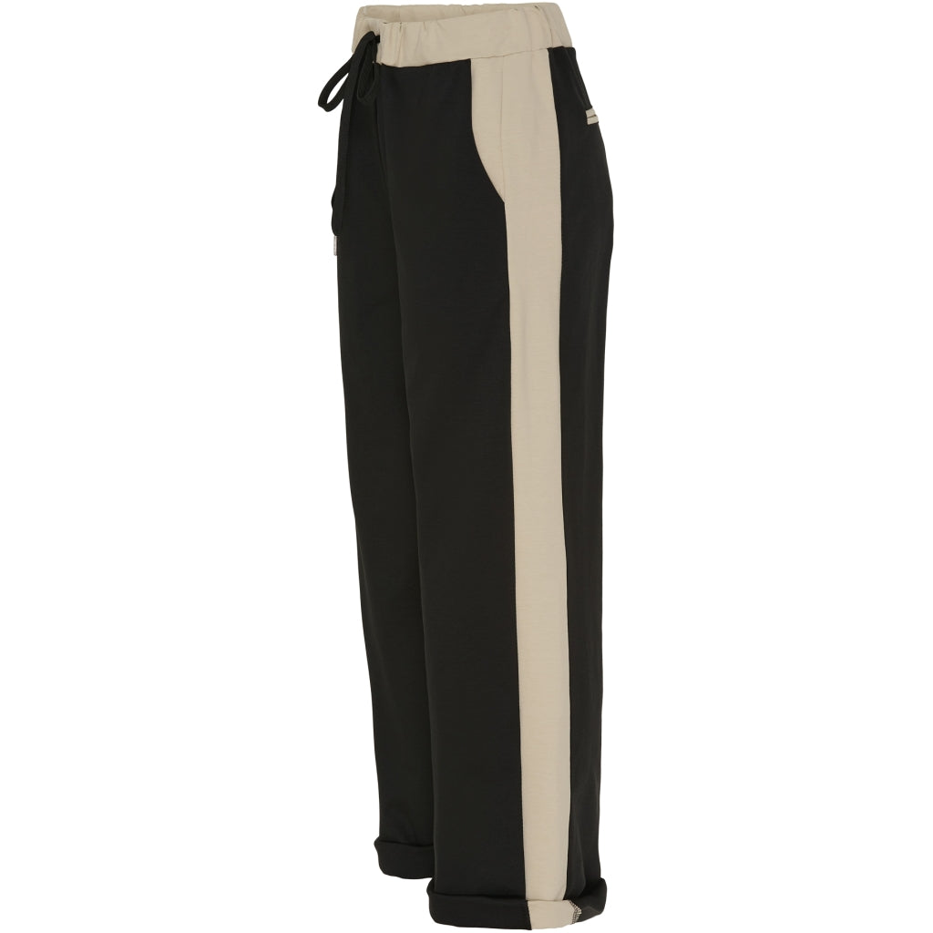 MARTA DU CHATEAU Marta du Chateau dame bukser MdcLupita 69236 Pant Black/Beige